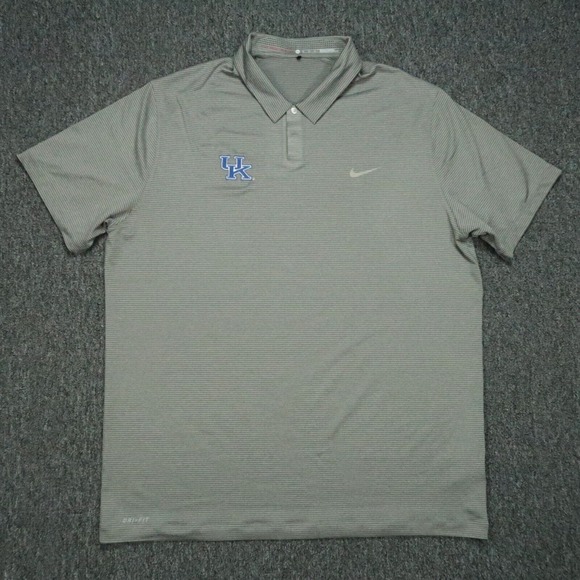 Nike Other - Kentucky Wildcats Shirt Men Extra Large Gray Nike Tiger Woods TW Modern Jacquard
